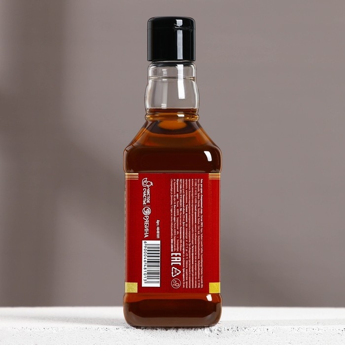 Гель для душа во флаконе виски «Первый во всем», 250 мл, аромат ирландского виски и шафрана, Новый Год Гель для душа во флаконе виски «Первый во всем», 250 мл, аромат ирландского виски и шафрана, Новый Год