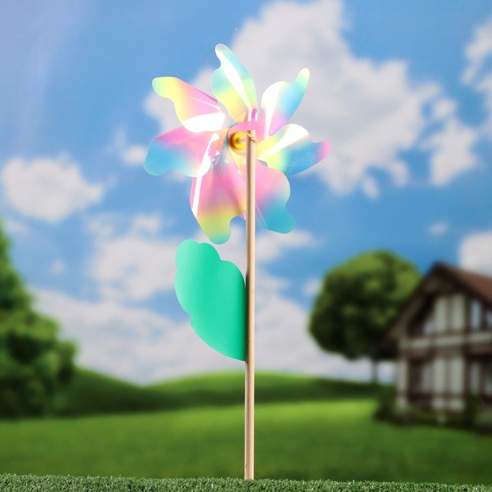 Штекер Штекер "Ветерок космическая ромашка" 10х20см, длина 55см