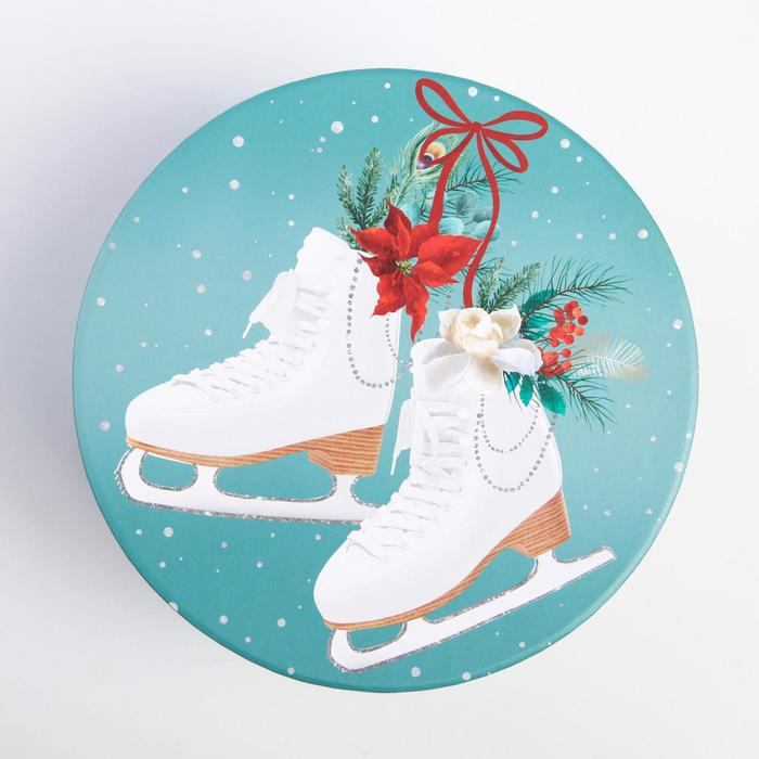 Коробка подарочная «Снежная», 18 х 18 х 13 см, Новый год Коробка подарочная «Снежная», 18 х 18 х 13 см, Новый год