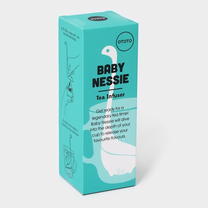 Ситечко для чая «Динозавр», 14,5 см, цвет бирюзовый Ситечко для чая «Динозавр», 14,5 см, цвет бирюзовый