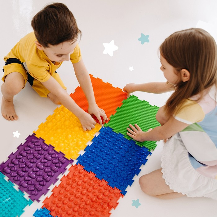 Модульный массажный коврик ОРТОДОН, набор №1 «Универсал» Модульный массажный коврик ОРТОДОН, набор №1 «Универсал»