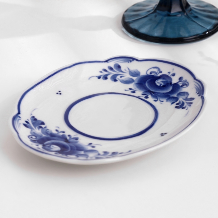 Блюдце Блюдце "Майское", 12 х 15 х 1,5см