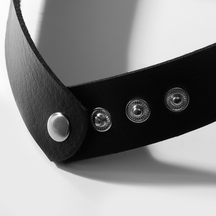 Чокер «Искушение» шипы и черепа, цвет чёрный в серебре, 40 см Чокер «Искушение» шипы и черепа, цвет чёрный в серебре, 40 см