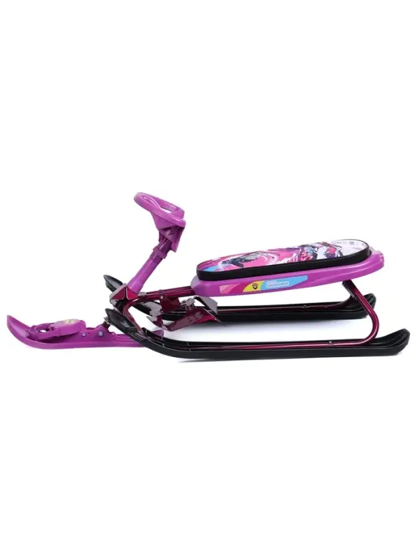 Снегокат &laquo;Ника кросс&raquo; Slalom, розовый, фиолетовый, СНК/SL Nika Kids