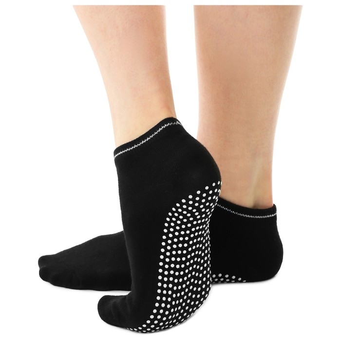 Носки для йоги Sangh, р. 36-39, цвет чёрный Носки для йоги Sangh, р. 36-39, цвет чёрный