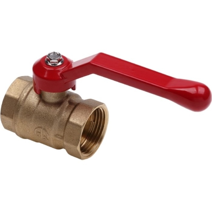 Кран шаровой AQUALINK 11Б27п1, PN 16, внутренняя/внутренняя резьба 1 1/2 Кран шаровой AQUALINK 11Б27п1, PN 16, внутренняя/внутренняя резьба 1 1/2", ручка, латунь