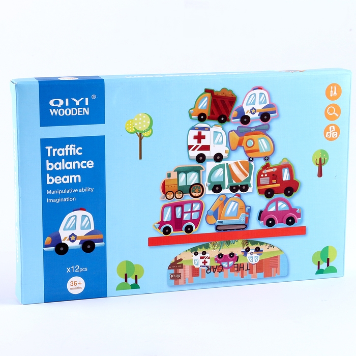 Развивающая игрушка балансир «Машинки» 26 × 16,5 × 2,5 см Развивающая игрушка балансир «Машинки» 26 × 16,5 × 2,5 см