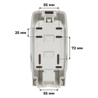 Дозатор для жидкого мыла и мыла-пены Luscan Prof Optima L5 белый