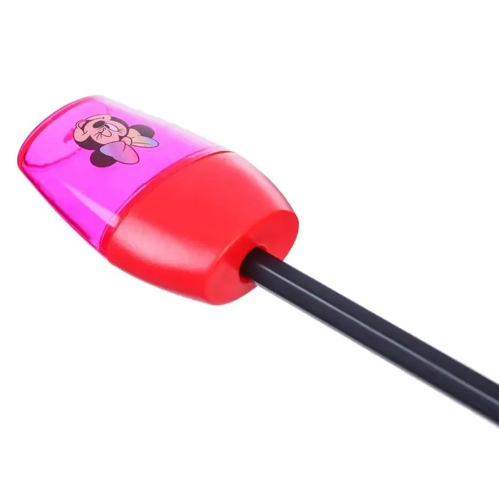 Точилка пластиковая, красная, «Минни Маус» Точилка пластиковая, красная, «Минни Маус»