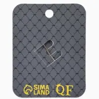 Брошь &laquo;Конфета&raquo; кристалл сердце, цвет розовый в золоте