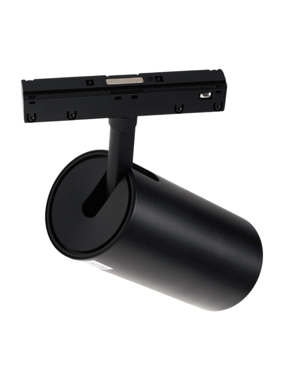 Трековый магнитный светильник, серия "Broad" LTL-063, 20 Вт, 1600 Лм, 48В, 3000К, черный