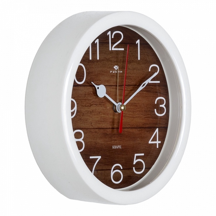 Часы-будильник настольные Часы-будильник настольные "Дерево", d-15 см, на батарейках