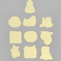 Стикеры &laquo;Котики&raquo;, набор 10 шт., 7&times;7 см