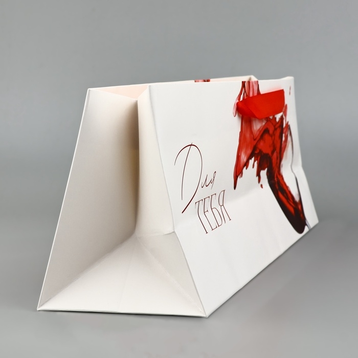 Пакет под бутылку горизонтальный «Бокал вина», 36 × 10 × 13 см Пакет под бутылку горизонтальный «Бокал вина», 36 × 10 × 13 см