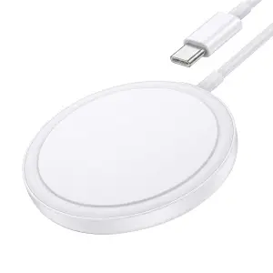 Беспроводное зарядное устройство 15W CW52 HOCO Белое