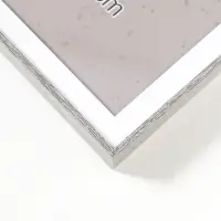 Фоторамка пластик 30х40 см "Современная классика" серый и белый 42,6х32,6х1,5 см