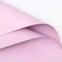 Пленка для цветов тонированная, матовая, нежная сирень, 58×58 см, 70 мкм