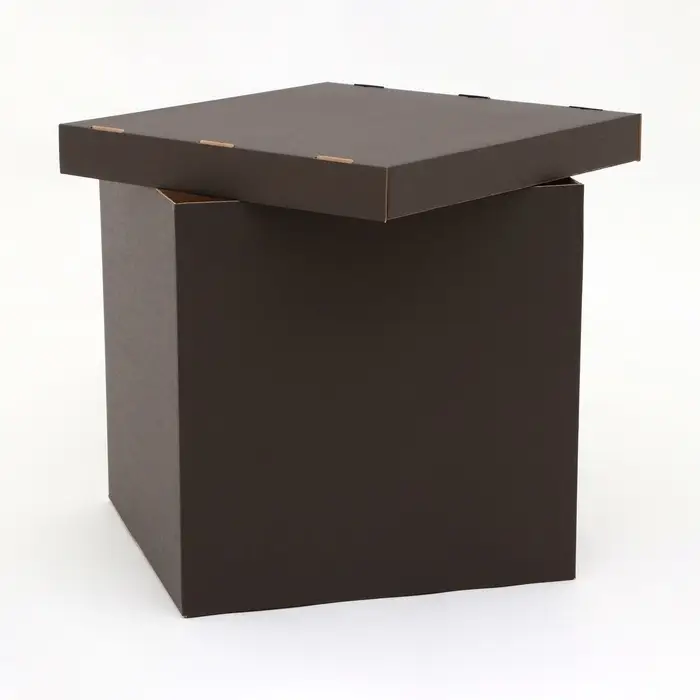 Коробка для воздушных шаров, Чёрная 60&times;60&times;60 см