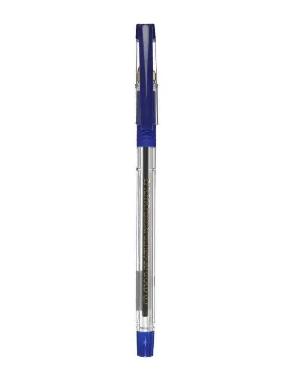 Ручка шариковая ErichKrause ULTRA-30 Gold Stick Grip, Super Glide, узел 0.7 мм, синяя