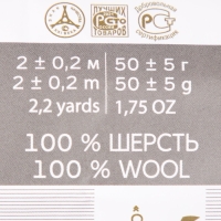 Шерсть для валяния 100% полутонкая шерсть 50гр (10-тайга)