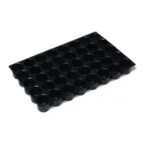 Мини-парник для рассады, 57&times;36&times;13.5 см, 1 вставка, 40 ячеек, Greengo