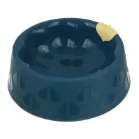 VETTA Миска для домашних животных пластмасса, 8х16 см, 550 мл, с листиком