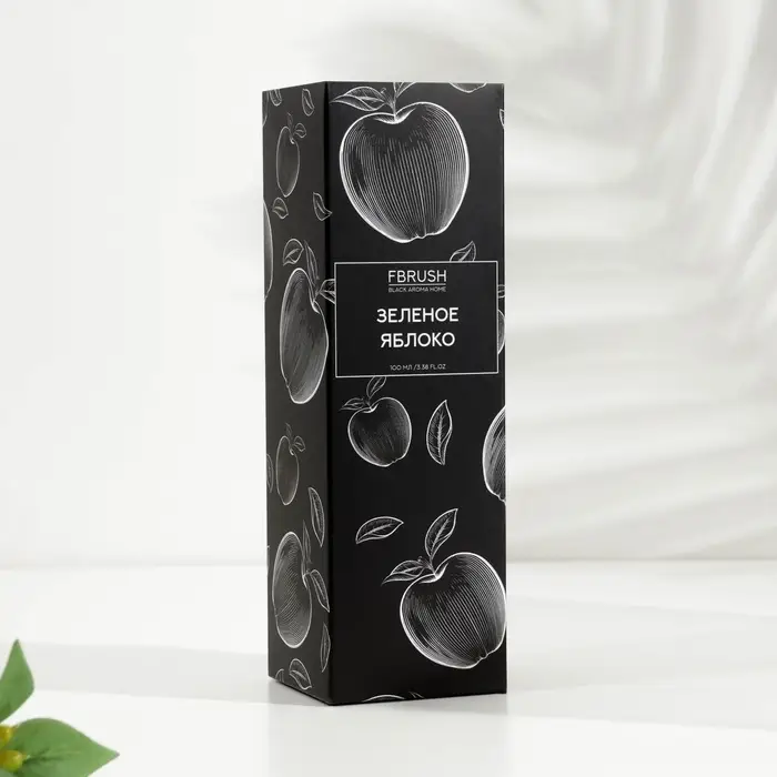 Диффузор ароматический BLACK AROMA HOME Диффузор ароматический BLACK AROMA HOME "Зелёное яблоко", 100 мл