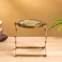 Лупа &laquo;Исследователь&raquo;, 13.5&times;14&times;3.5 см, алюминий