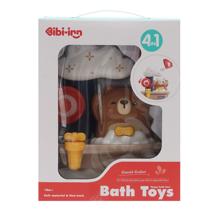 Лейка для ванны на присоске «Медвежонок» Лейка для ванны на присоске «Медвежонок»