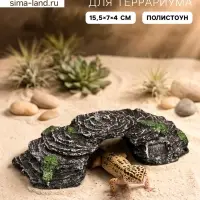 Укрытие для террариума под скалы, 15.5&times;7&times;4 см