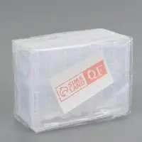 Органайзер для хранения мелочей, 14 баночек, 15.7&times;11.7&times;7.2 см, прозрачный