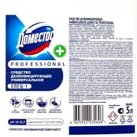 Чистящее средство универсальное DOMESTOS PROFESSIONAL Свежесть атлантики, гель, 5 л