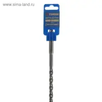 Бур по бетону ТУНДРА, двойная спираль, SDS-plus, 10&times;410 мм