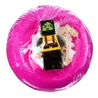 Бомбочка для ванн CUBEHERO розовая, 210 г МИКС