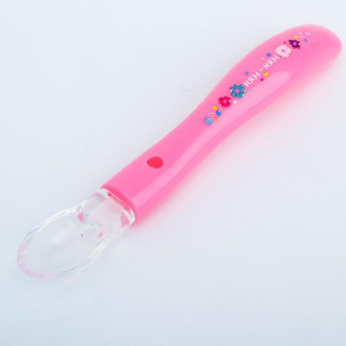 Ложка детская из силикона «Ням-Ням» Ложка детская из силикона «Ням-Ням»