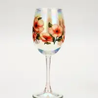 Бокал &laquo;Нежные цветы&raquo;, 360 мл