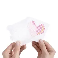 Аквамозаика "Бабочки, сердечки" 4 фигурки