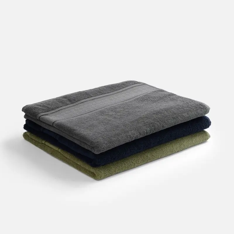 Полотенце махровое Terrychic XL, темно-синее Полотенце махровое Terrychic XL, темно-синее