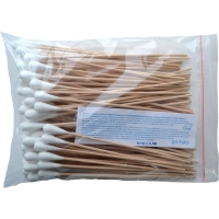 Зонд тампон (палочка) нестер. дер./хлпк 20см(L) Россия 100шт/уп.Е.Савостин