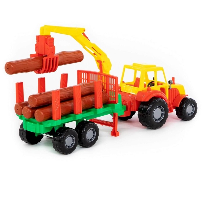 Трактор с полуприцепом-лесовозом «Мастер» Трактор с полуприцепом-лесовозом «Мастер»