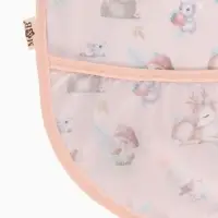 Нагрудник для кормления непромокаемый с карманом &laquo;Лесные мотивы&raquo; M&B