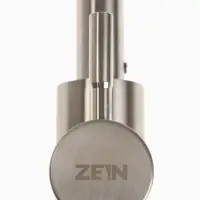 Смеситель для раковины ZEIN ZS 20102, картридж керамика 35 мм, нержавеющая сталь, сатин