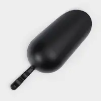Совок Magistro Alum black, 600 мл, 30.5 см, чёрные