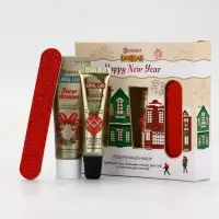 URAL LAB Винтер Мелоди Happy New Year Набор крем для рук, бальзам для губ и пилка