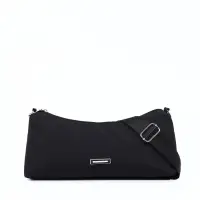 Сумка женская кросс-боди на молнии, 31&times;7&times;13 см, чёрная