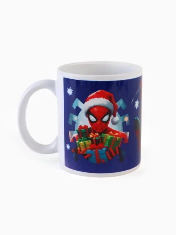 Кружка новогодняя сублимация 320 мл, &laquo;Супергерой&raquo;