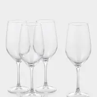 Бокалы для вина Luminarc &laquo;Время дегустаций. Бордо&raquo;, 580 мл, размер одного бокала 8.5&times;25 см, набор 4 шт., стекло, прозрачные