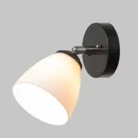 Бра BayerLux 4112/1, 1&times;40 Вт, E27, чёрное, 11&times;18&times;19.5 см