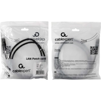 Патч-корд FTP Cablexpert кат.6, 1м, чёрный