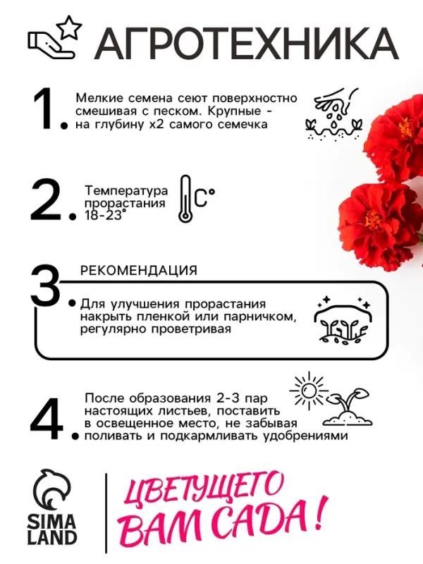 Семена цветов Бархатцы отклонённые (Тагетес) Семена цветов Бархатцы отклонённые (Тагетес) "Мерседес", 0,3 г